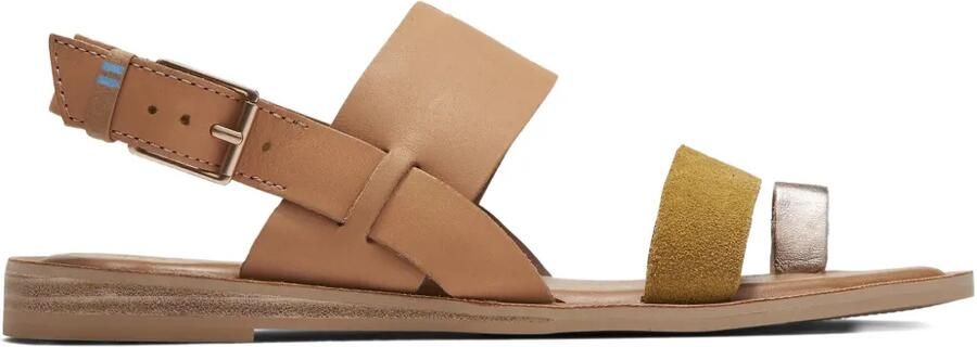 Toms Freya "Beige" slingback sandalen