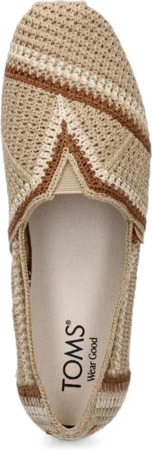 Toms Gehaakte espadrilles Beige - Foto 4