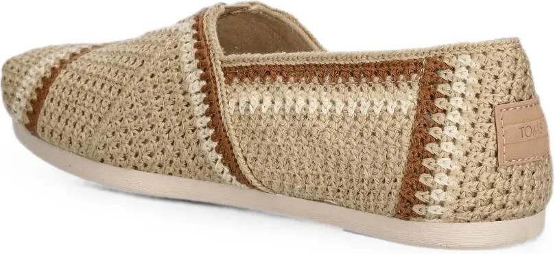 Toms Gehaakte espadrilles Beige - Foto 3