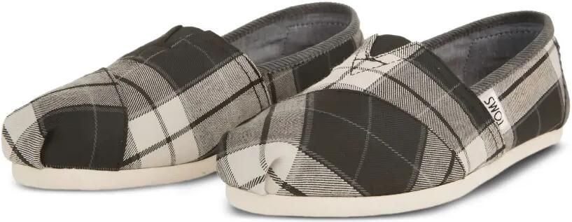 Toms Geruite espadrilles Grijs - Foto 2