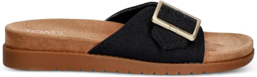 Toms Marin slippers met gespdetail Zwart - Foto 5