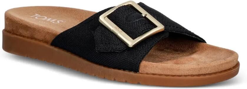 Toms Marin slippers met gespdetail Zwart - Foto 4