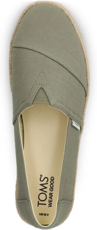 Toms Rope 2.0 espadrilles Groen