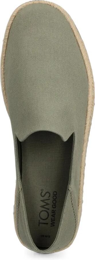 Toms Santiago espadrilles met gevlochten zool Grijs - Foto 3