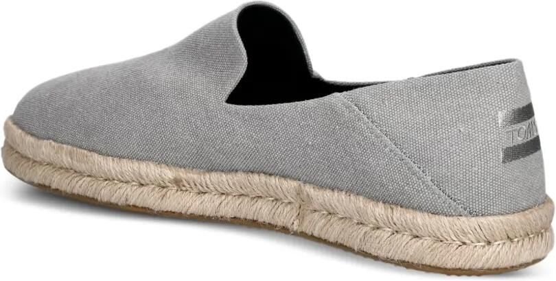 Toms Santiago slip-on gevlochten espadrilles Grijs - Foto 2