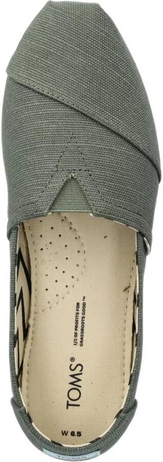 Toms Slip-on espadrilles Groen - Foto 3