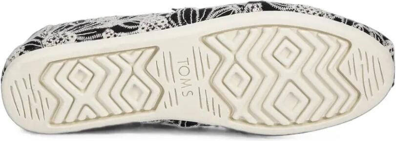 Toms Sneakers met geborduurde bloemen Zwart - Foto 5