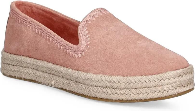 Toms Suède espadrilles Roze - Foto 2