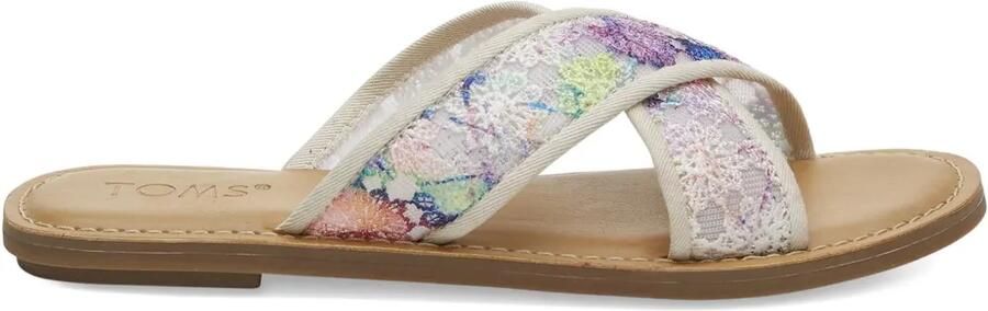 Toms Viv "Multi Rainbow" sandalen Wit
