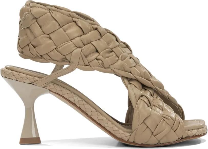Toni Pons Gevlochten sandalen Beige