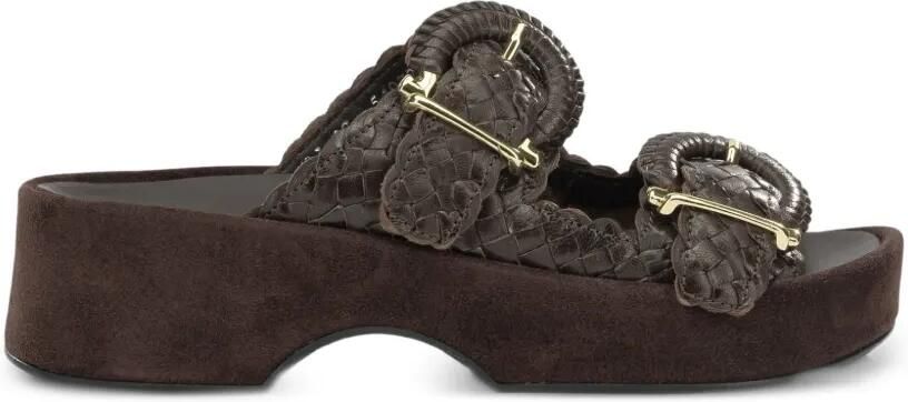 Toni Pons Sandalen met gespsluiting Bruin