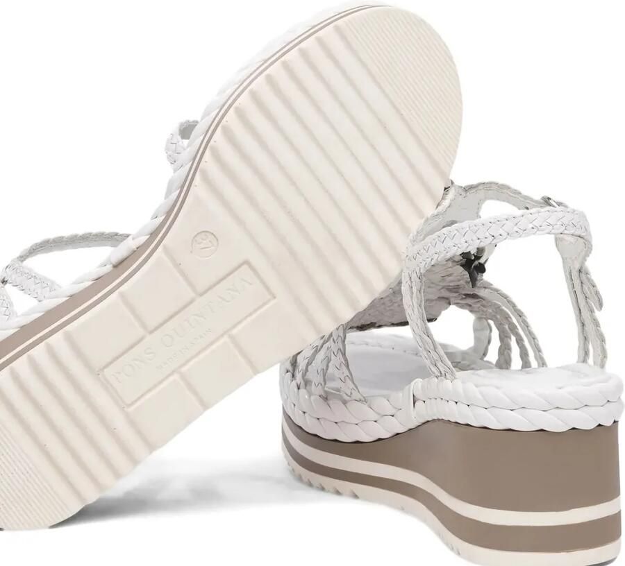 Toni Pons Sandalen met gevlochten detail Wit - Foto 2
