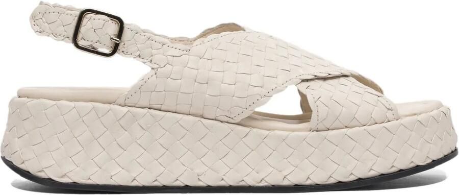 Toni Pons Sandalen met plateauzool Beige