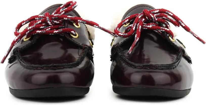 TORAL SHOES Bootschoenen met glanzende afwerking Rood - Foto 4