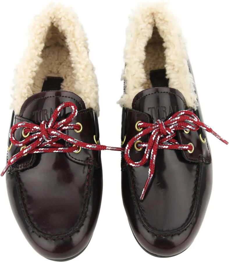 TORAL SHOES Bootschoenen met glanzende afwerking Rood - Foto 2