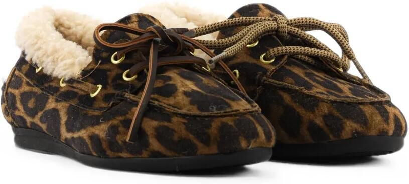 TORAL SHOES Bootschoenen met luipaard-print Bruin - Foto 5