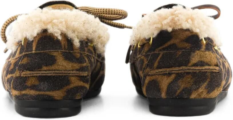 TORAL SHOES Bootschoenen met luipaard-print Bruin - Foto 3