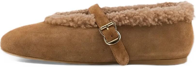 TORAL SHOES buckle-detail ballet flats Bruin