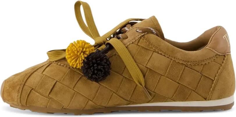 TORAL SHOES Erin geweven sneakers Bruin - Foto 3