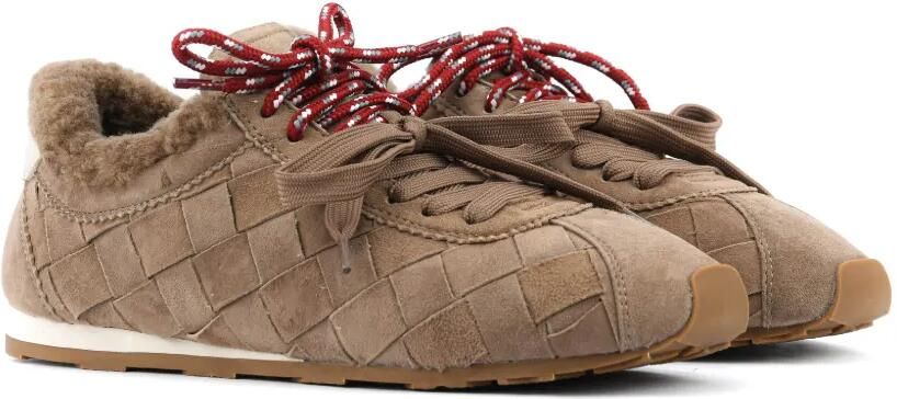 TORAL SHOES Erin Mouton low-top sneakers Beige - Foto 5