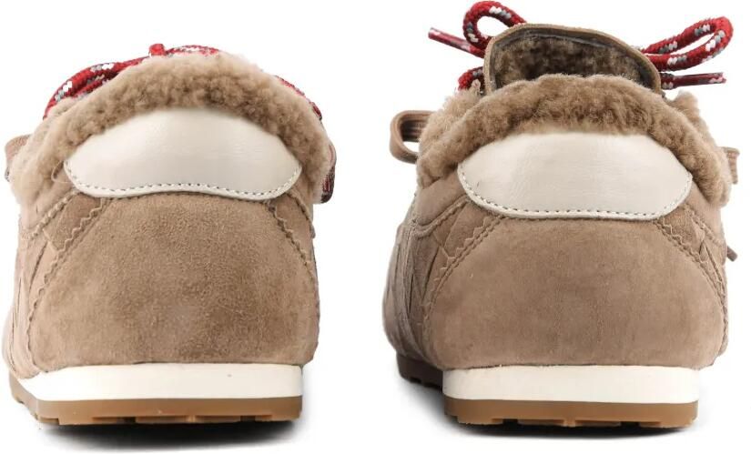 TORAL SHOES Erin Mouton low-top sneakers Beige - Foto 3
