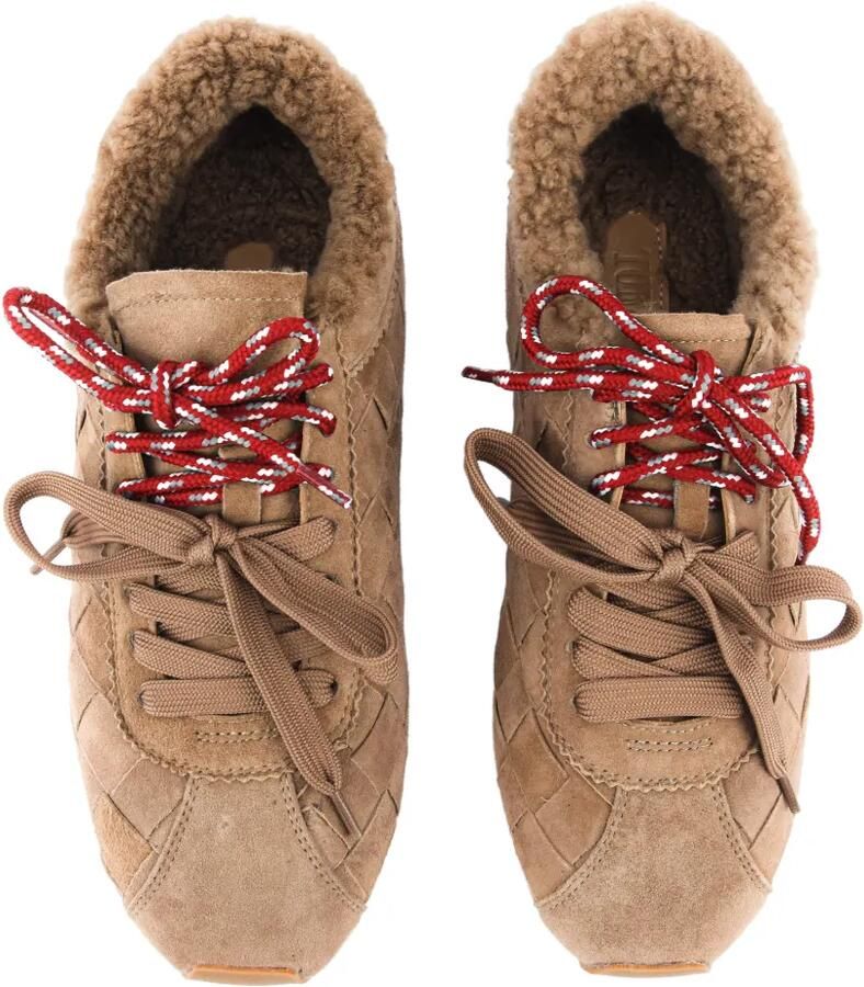 TORAL SHOES Erin Mouton low-top sneakers Beige - Foto 2