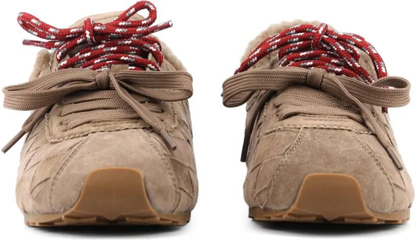 TORAL SHOES Erin Mouton low-top sneakers Beige - Foto 4