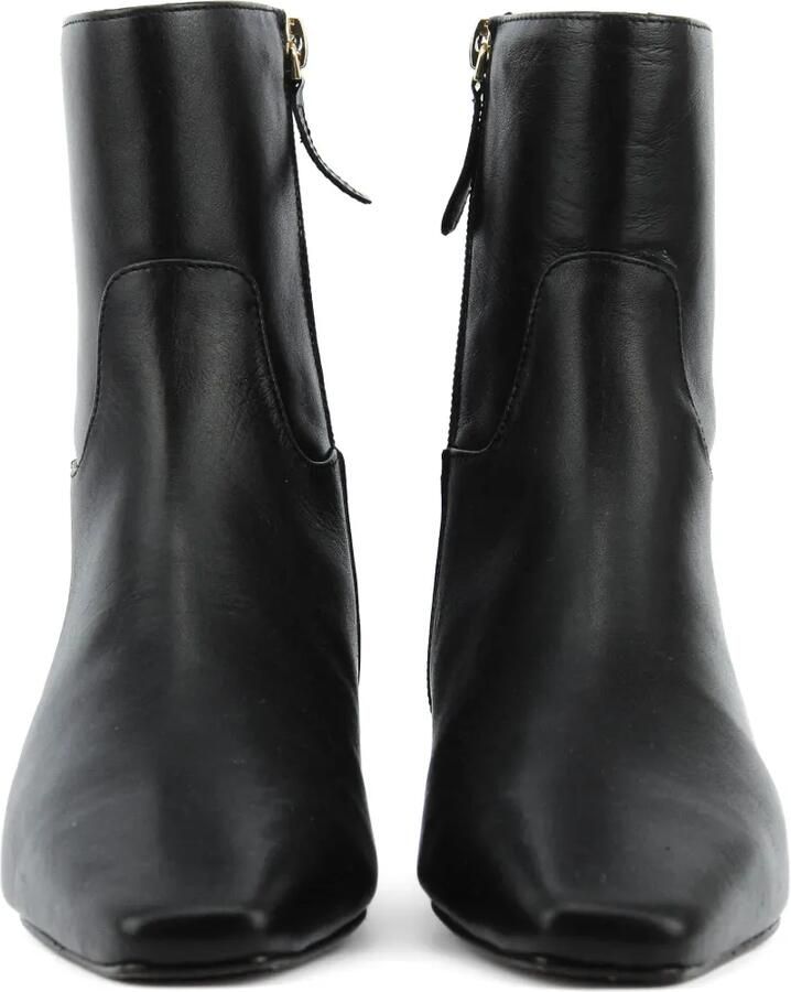 TORAL SHOES Irene enkellaarzen met vierkante neus Zwart - Foto 2