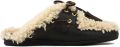 TORAL SHOES Killian muiltjes met lammy afwerking en kwastje Bruin - Bruin