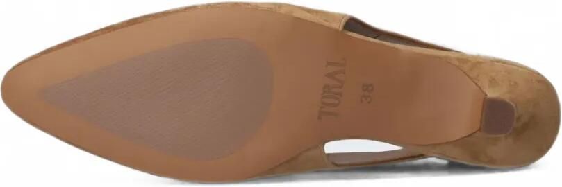 TORAL SHOES Lenore slingback pumps Beige - Foto 5