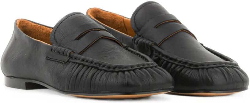 TORAL SHOES Leren loafers Zwart - Foto 5
