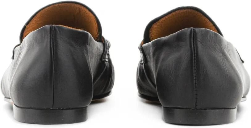 TORAL SHOES Leren loafers Zwart - Foto 4