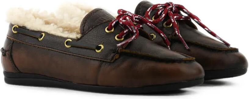 TORAL SHOES Nahua leren laarzen met lammy voering Bruin - Foto 5
