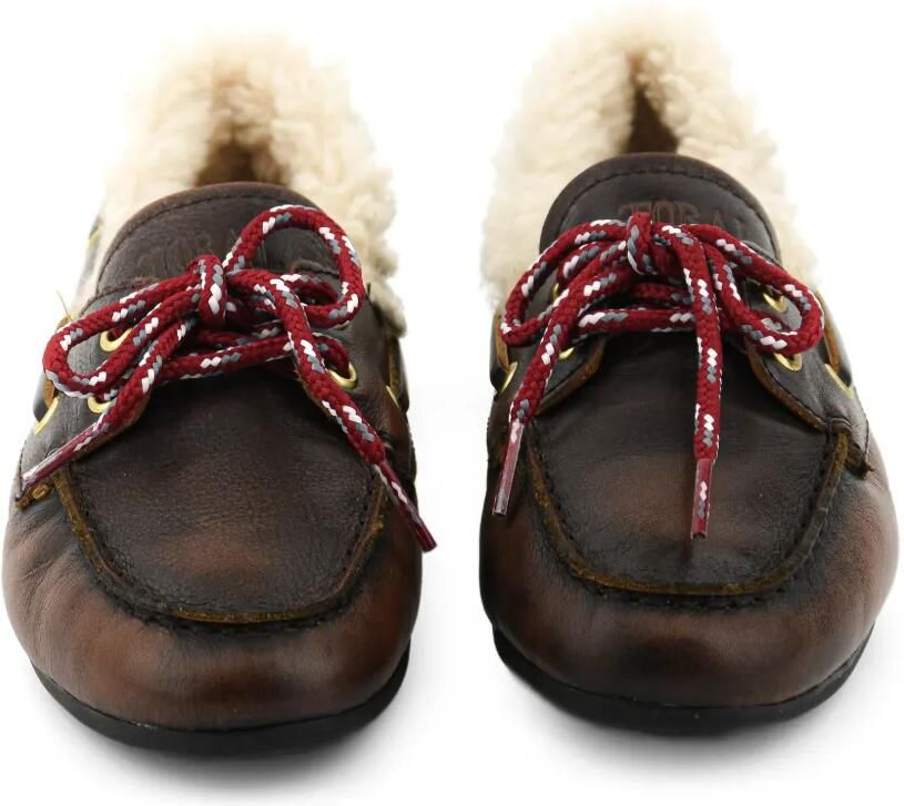 TORAL SHOES Nahua leren laarzen met lammy voering Bruin - Foto 2