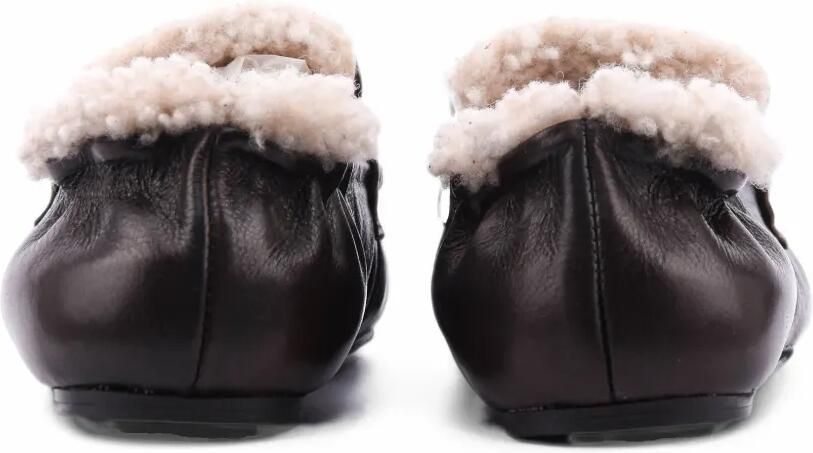 TORAL SHOES Paige Snow leren loafers Bruin - Foto 3
