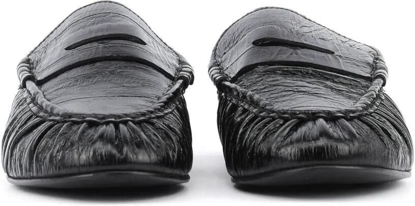 TORAL SHOES Piper leren loafers Zwart - Foto 4