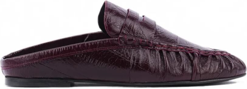 TORAL SHOES Piper loafer muiltjes Paars
