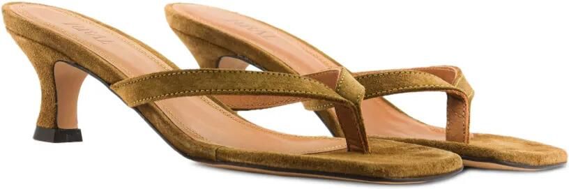 TORAL SHOES Rocio sandalen met hak Bruin - Foto 4