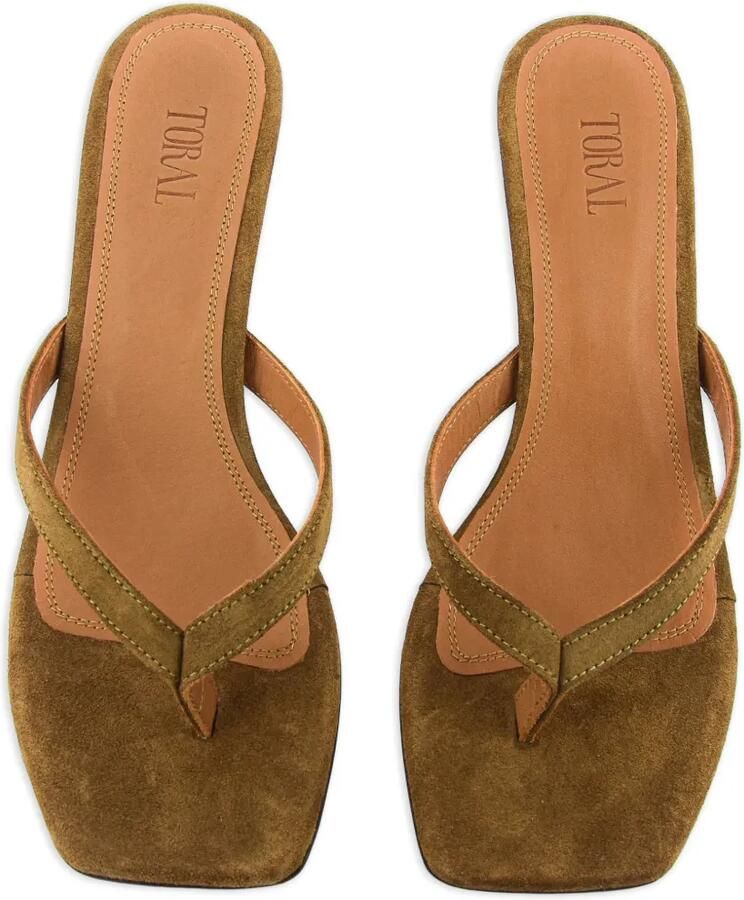 TORAL SHOES Rocio sandalen met hak Bruin - Foto 2