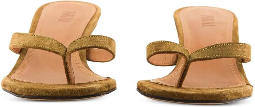 TORAL SHOES Rocio sandalen met hak Bruin - Foto 3