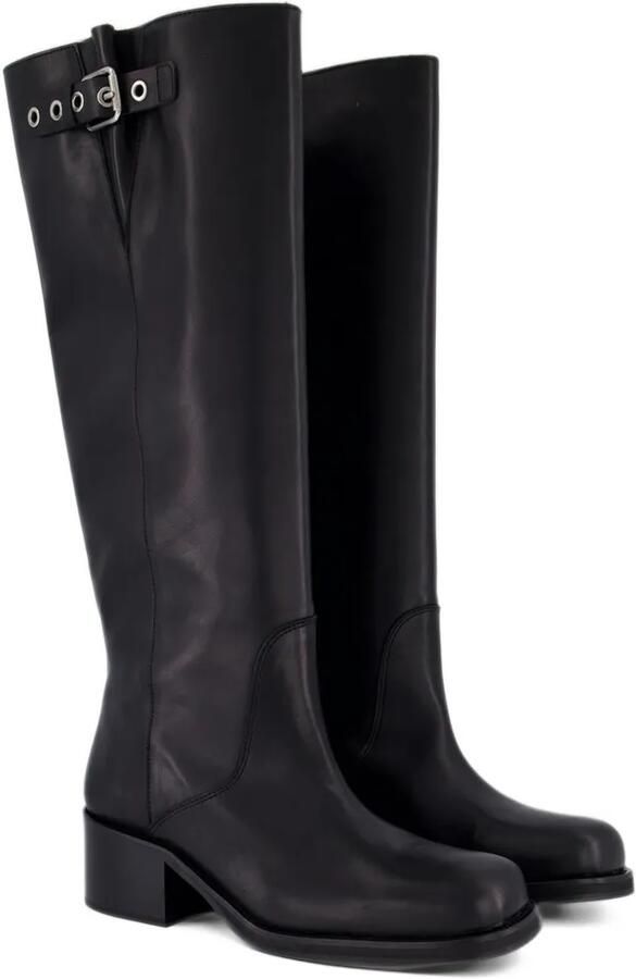 TORAL SHOES Ronnie buckle-detail biker boots Zwart - Foto 2