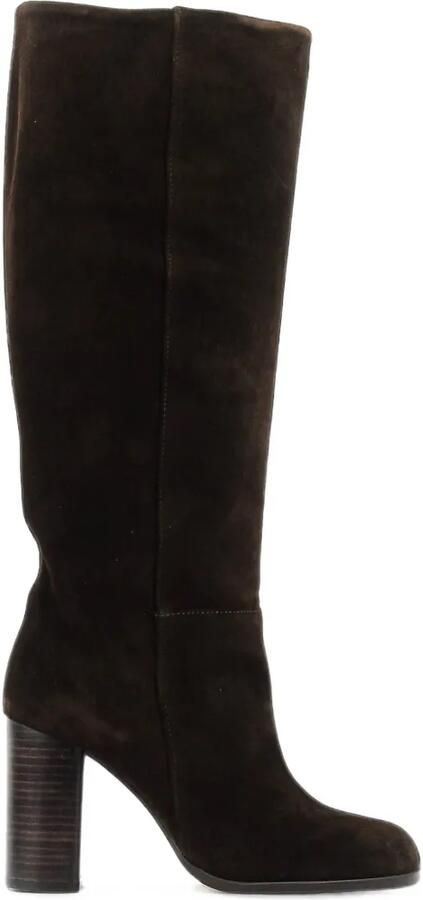 TORAL SHOES Serena suède laarzen Bruin