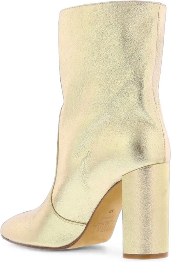 TORAL SHOES Siberia enkellaarzen Goud - Foto 4