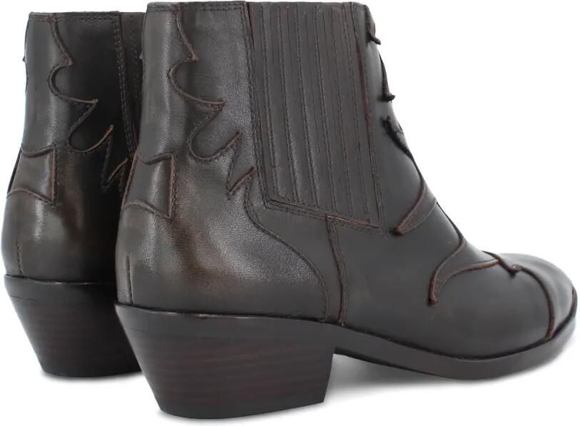 TORAL SHOES Sonia Metal leren cowboylaarzen Bruin - Foto 2