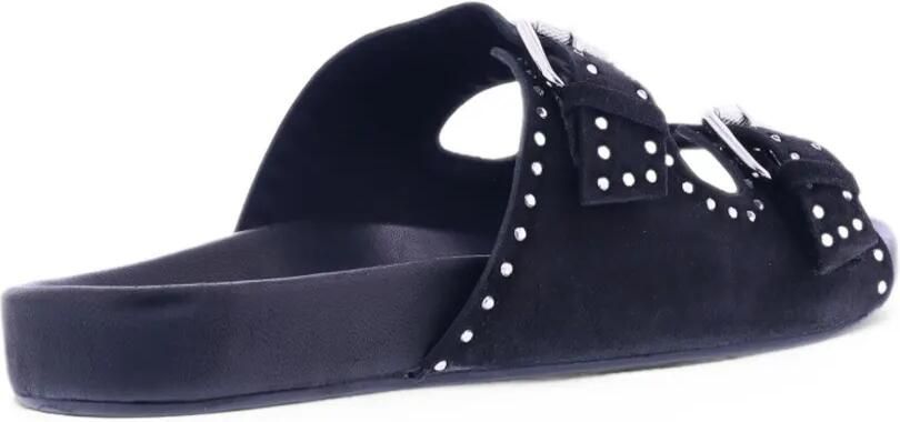 TORAL SHOES Slippers verfraaid met studs Zwart - Foto 3