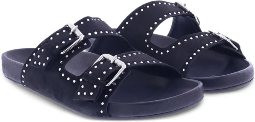 TORAL SHOES Slippers verfraaid met studs Zwart - Foto 2