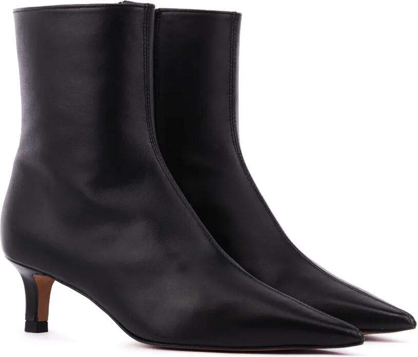 TORAL SHOES Tamara enkellaarzen met puntige neus Zwart - Foto 5