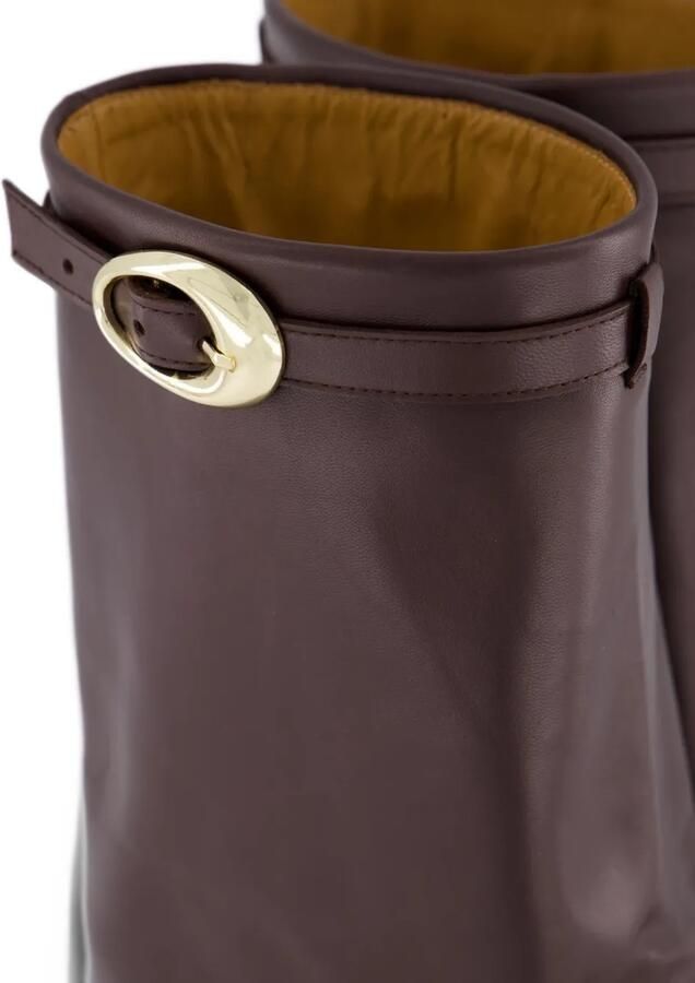 TORAL SHOES TL-Cleo laarzen met gesp-detail Bruin - Foto 4