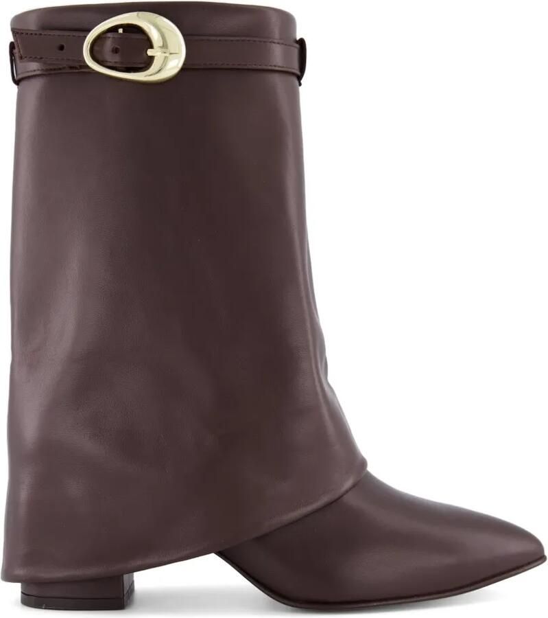 TORAL SHOES TL-Cleo laarzen met gesp-detail Bruin - Foto 2