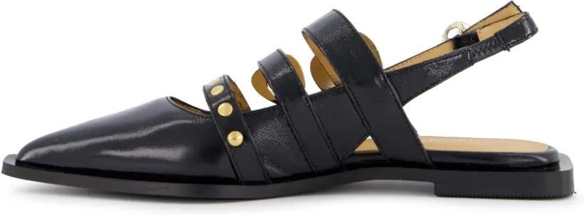 TORAL SHOES Tl-Madison slingback pumps met hartgesp Zwart - Foto 5